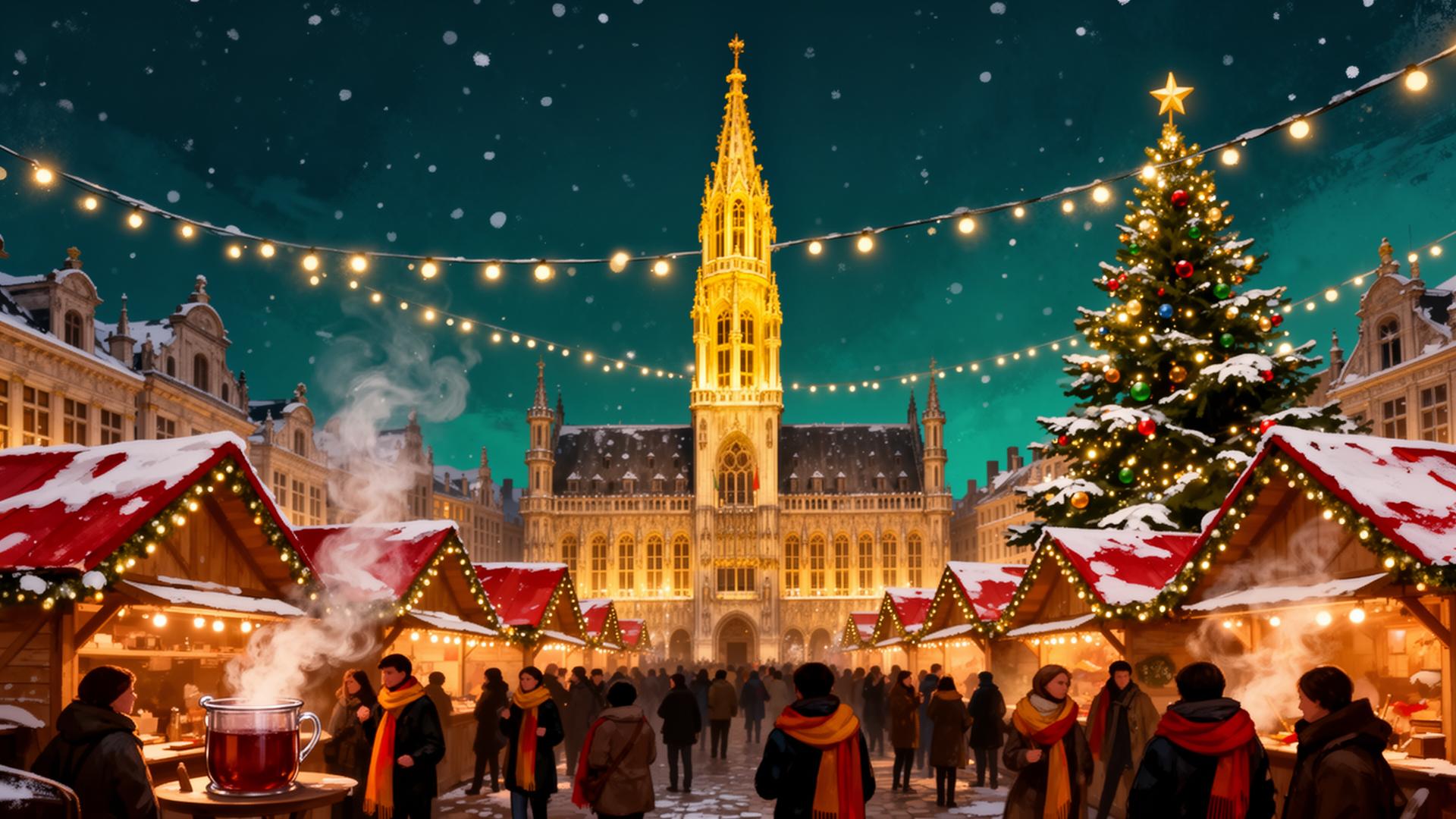 Plaisirs d'Hiver — Marché de Noël de Bruxelles 2026