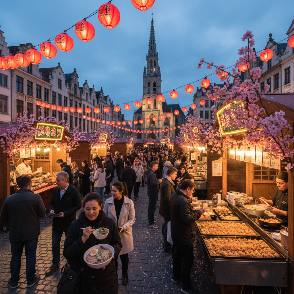 Le Japon s'invite au Vismet pour un week-end de fête et de saveurs Le Japon s'invite au Vismet pour un week-end de fête et de saveurs — Bruxelles