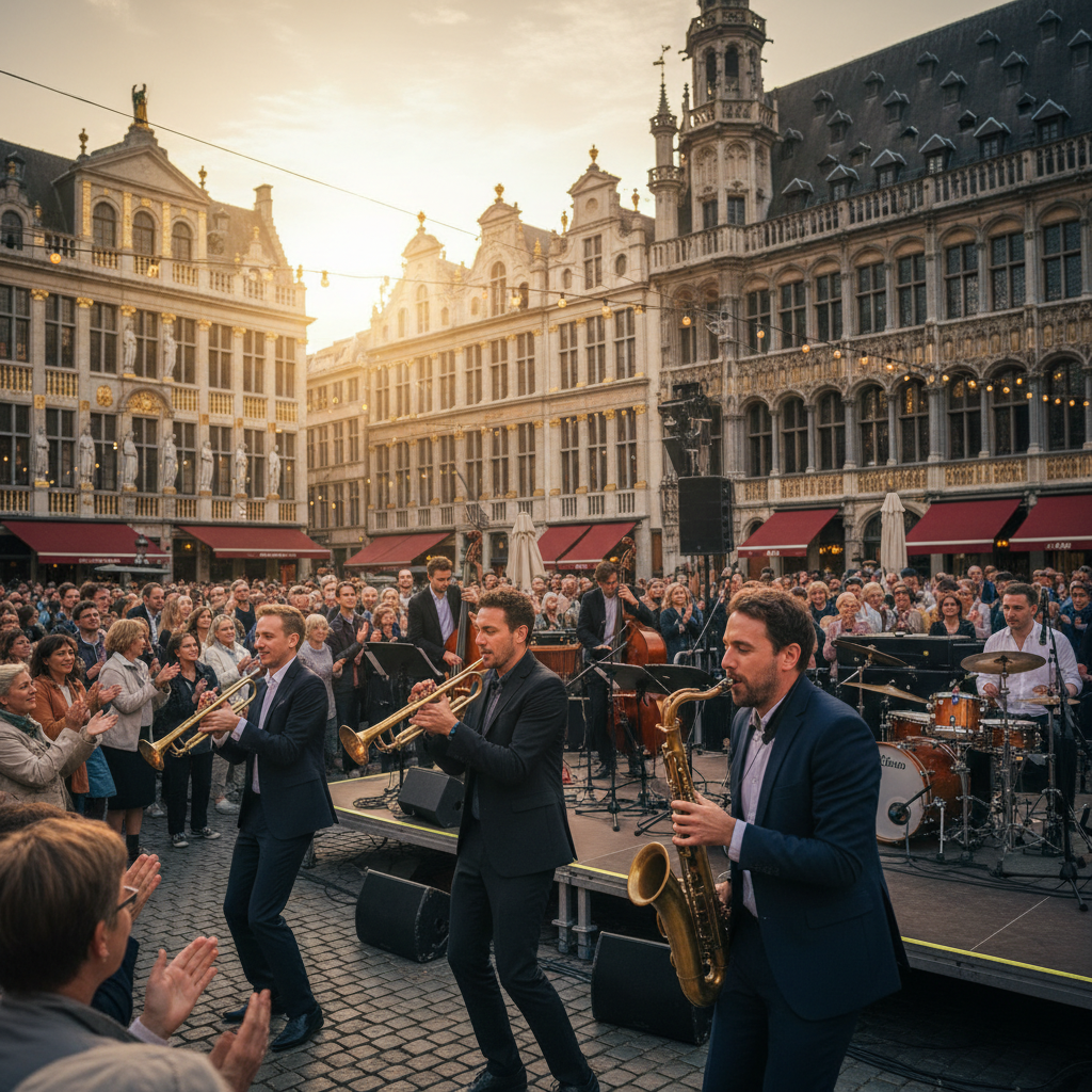 Le jazz fait vibrer Bruxelles: un week-end de concerts gratuits — Bruxelles