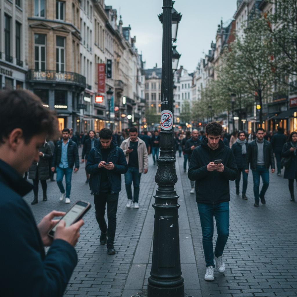 Pour l'amour, contre les likes: Bruxelles repense le lien au smartphone — Bruxelles