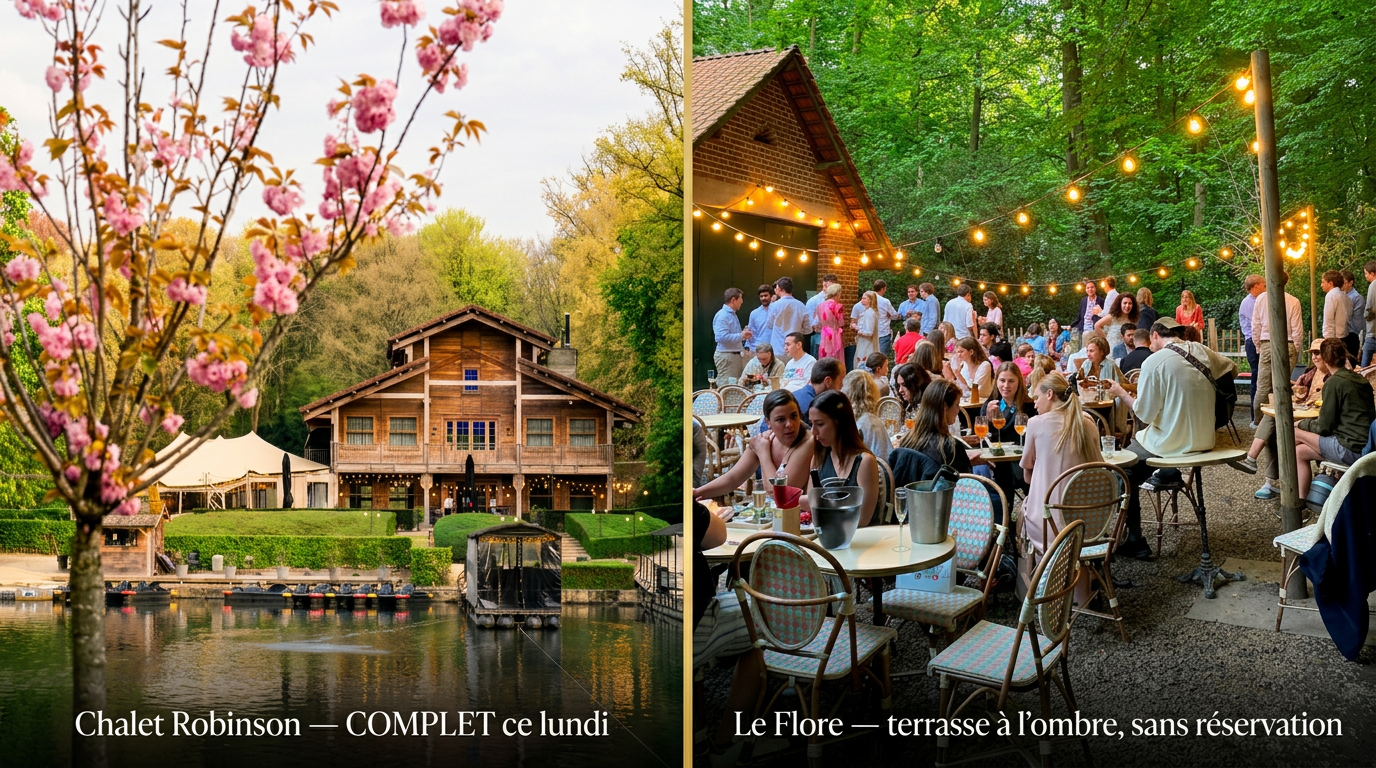 Le Flore: la guinguette-terrasse cachée du Bois de la Cambre — Bruxelles