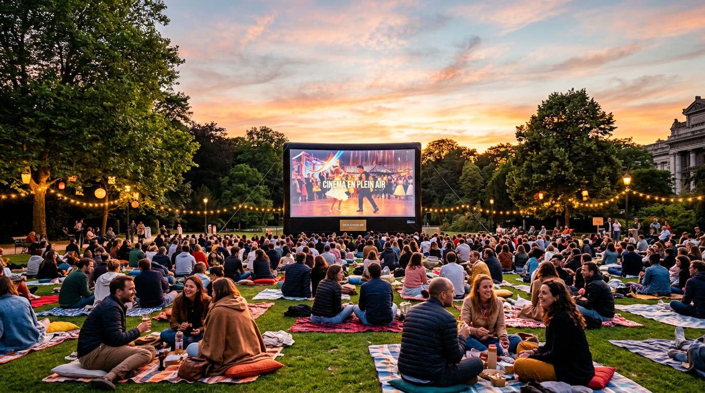 Cet été, le cinéma vous attend sous les étoiles de Bruxelles — Bruxelles
