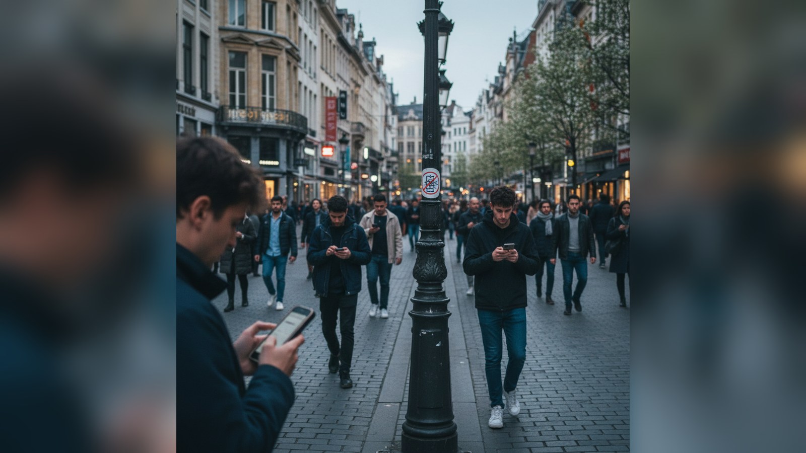 Pour l’amour, contre les likes: Bruxelles repense le lien au smartphone — Bruxelles