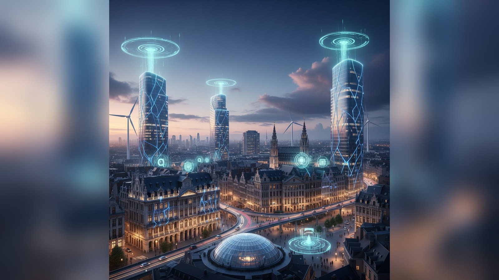 AI-illustratie bij het artikel « 5 miljard euro voor Europese deep tech: een boost voor onze goudhaantjes! »