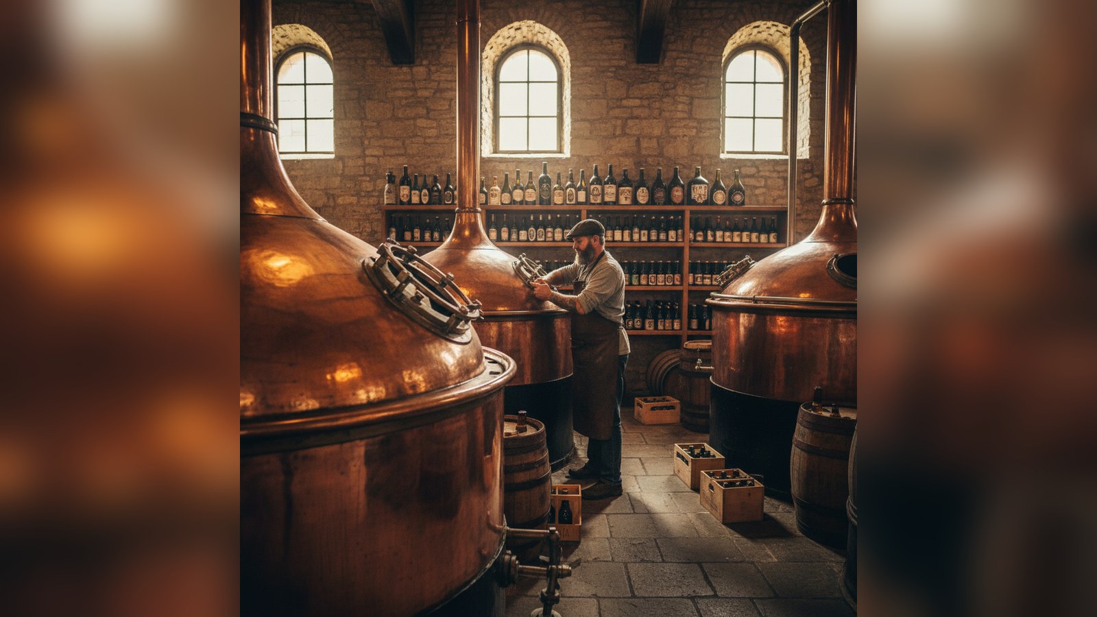 De Atlasbrouwerij: de hartstochtelijke strijd voor ons Brussels erfgoed AI-illustratie bij het artikel « De Atlasbrouwerij: de hartstochtelijke strijd voor ons Brussels erfgoed »