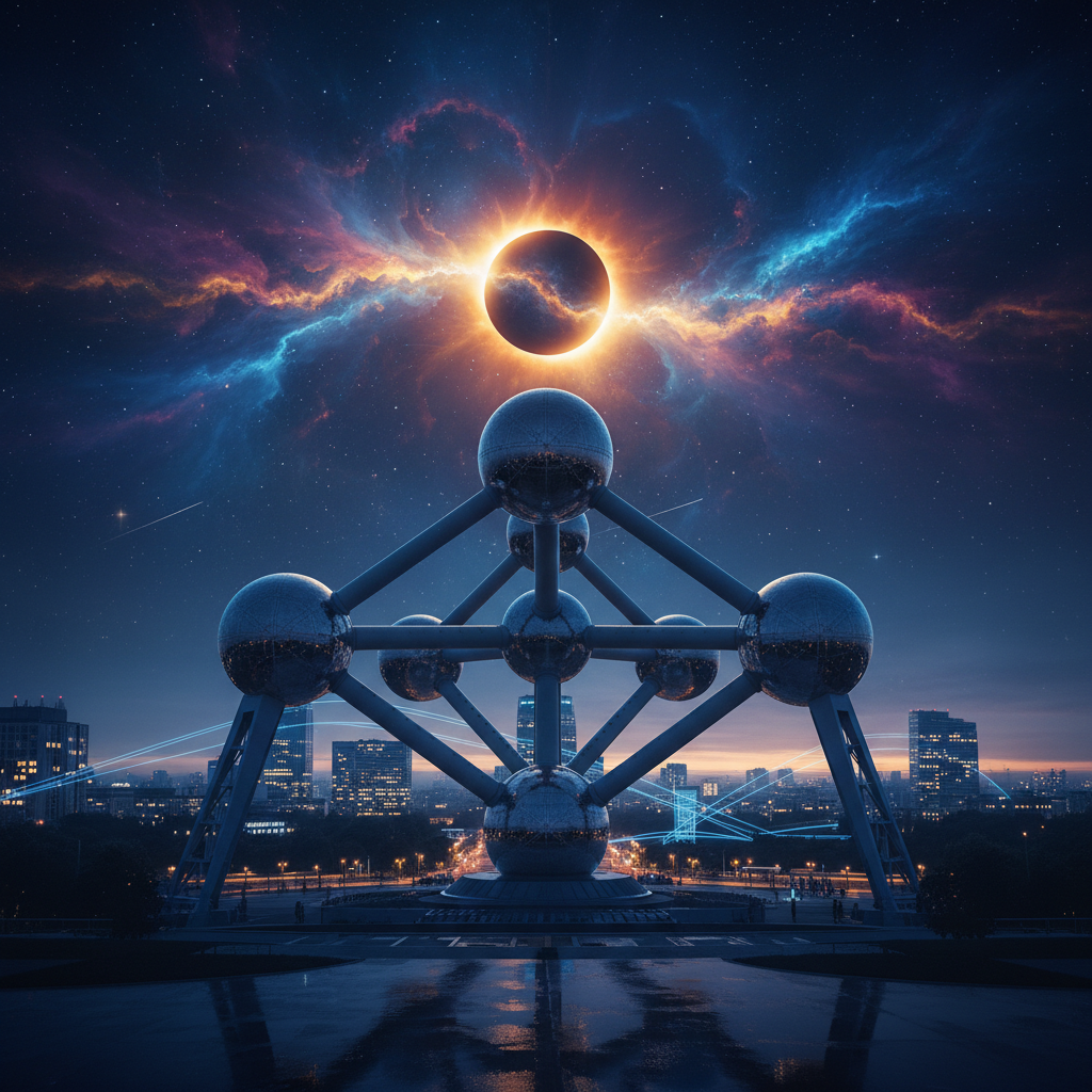 Cet été, levez les yeux: une éclipse solaire sublime Bruxelles — Bruxelles