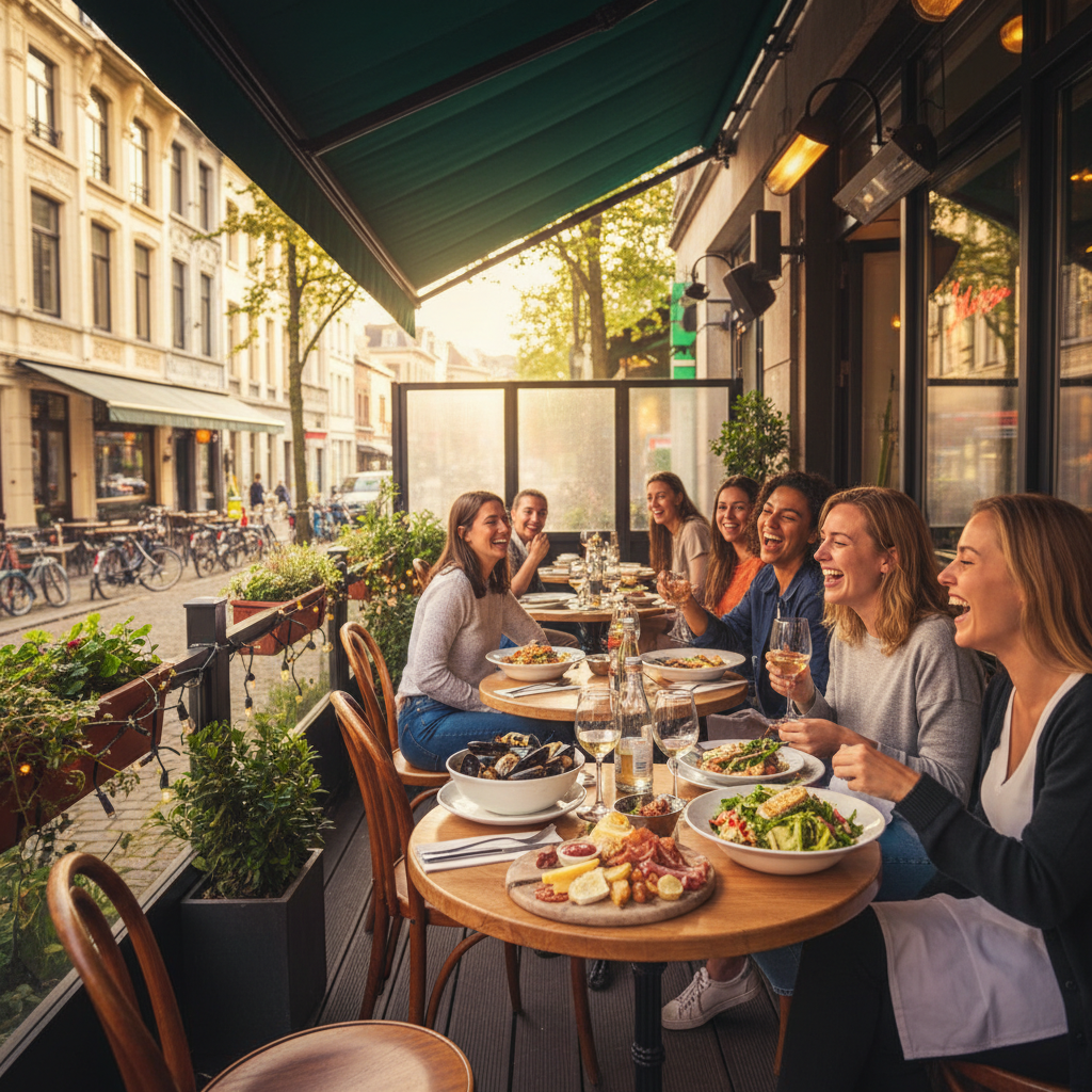 Le lunch entre collègues à Bruxelles: bien plus qu’un simple repas — Bruxelles