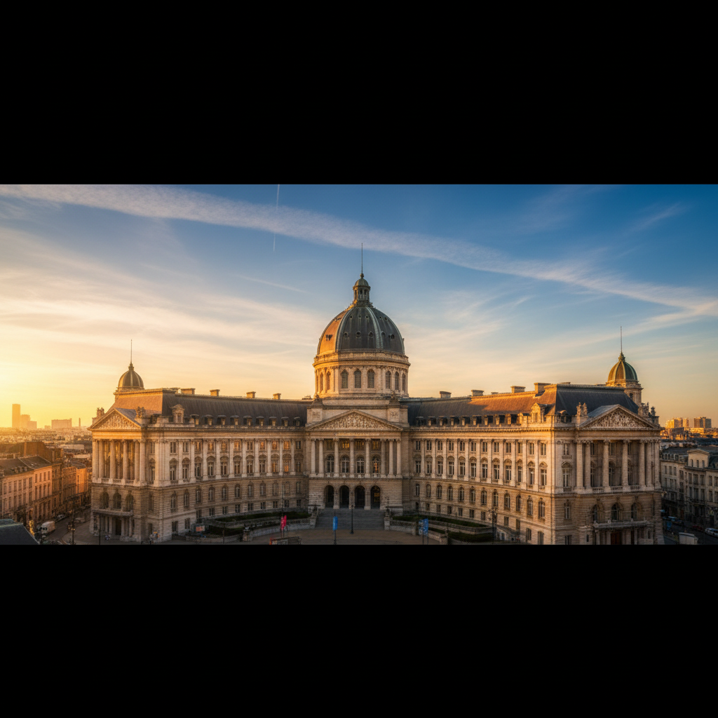 Panne au Palais Poelaert: la belle réactivité des services bruxellois — Bruxelles