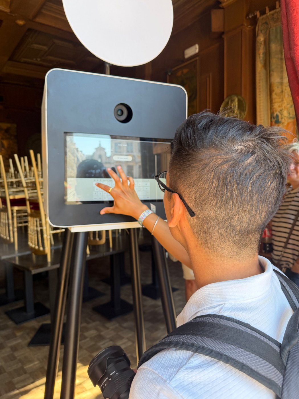 Étape 9 — Le photo booth de la Chaloupe d'Or